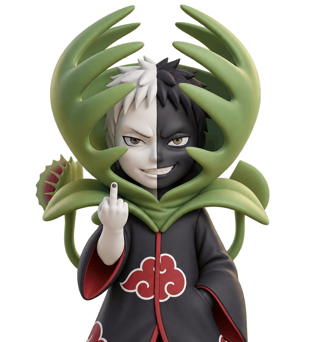 Zetsu Footer Figure